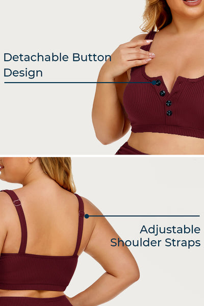 plus-size-ribbed-button-down-front-bikini-swimsuit#color_burgundy
